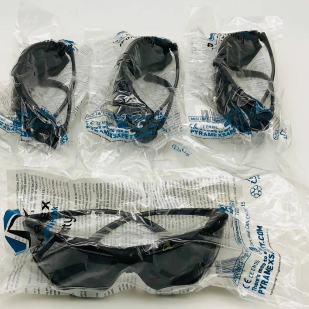 Black Safety Glasses